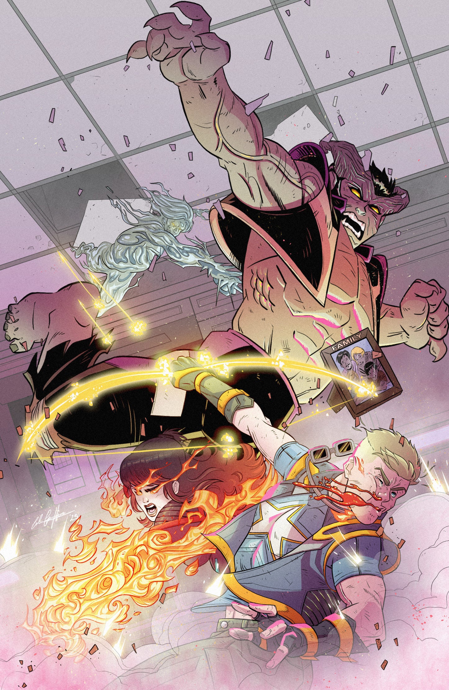 Valiant Beyond: All New Harbinger #6 It Never Stops #3 Variant C (Griffin Full Art)