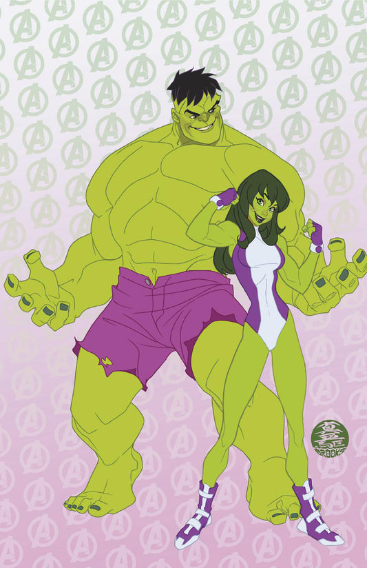 Incredible Hulk #22 Mark Brooks Animated-Style Full Art Variant