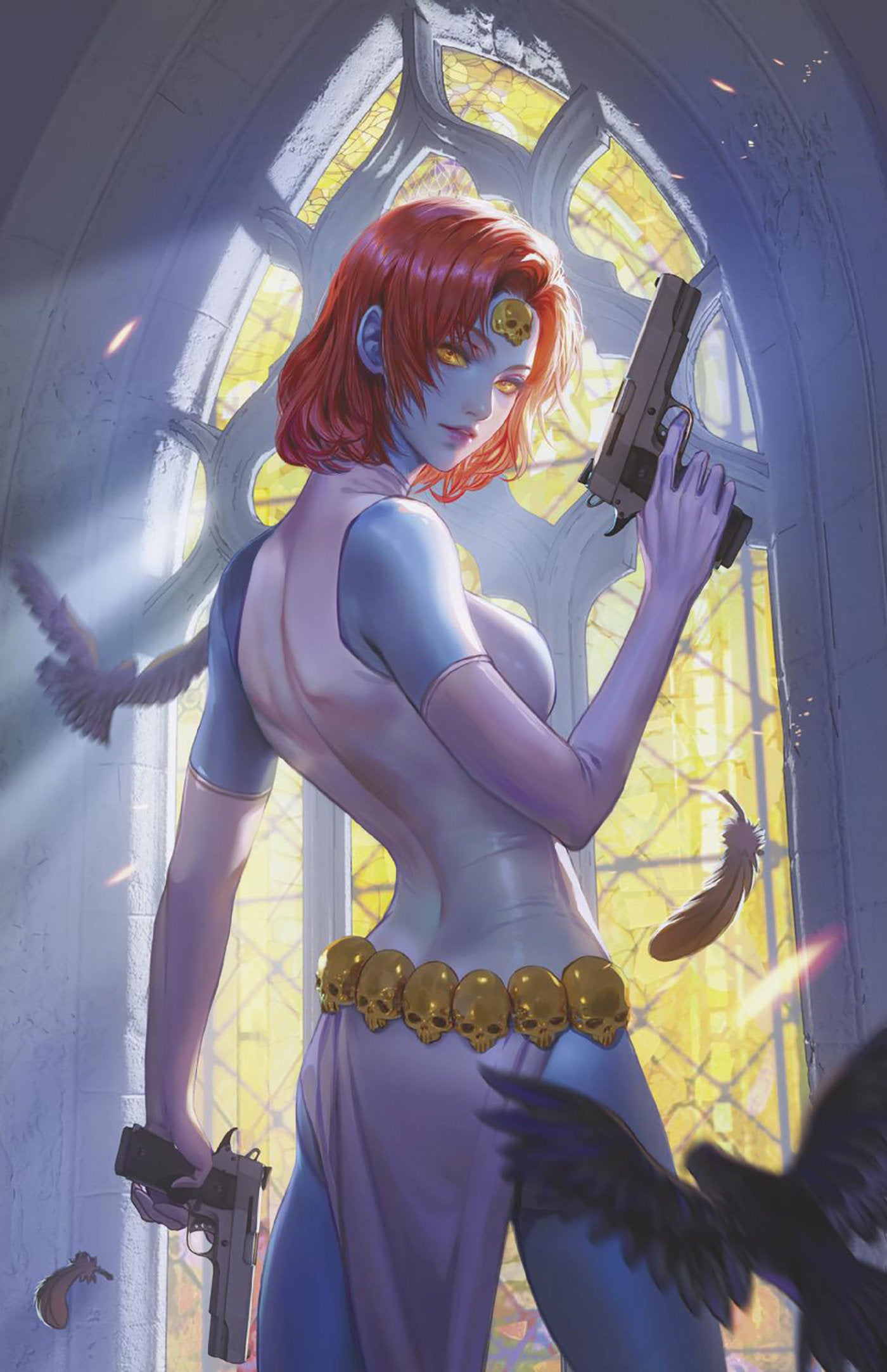 Uncanny X-Men #15 Fanyang Mystique Full Art Variant – Capitol Comics