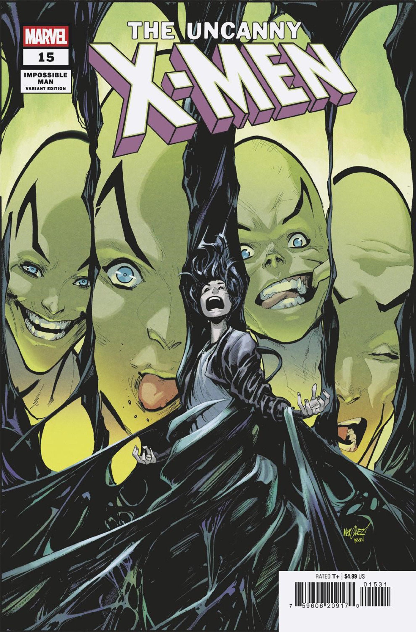 Uncanny X-Men #15 David Marquez Impossible Man Pop-Up Variant