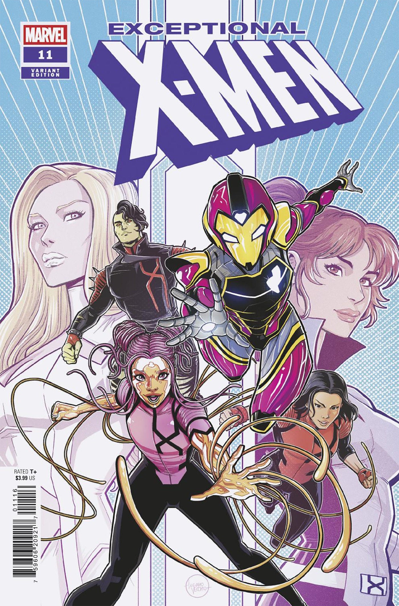 Exceptional X-Men #11 Luciano Vecchio Variant