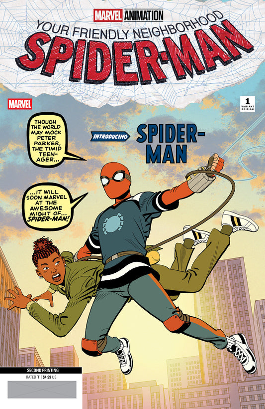 Your Friendly Neighborhood Spider-Man #1 Marvel Animation Ratio 2nd Print Variant