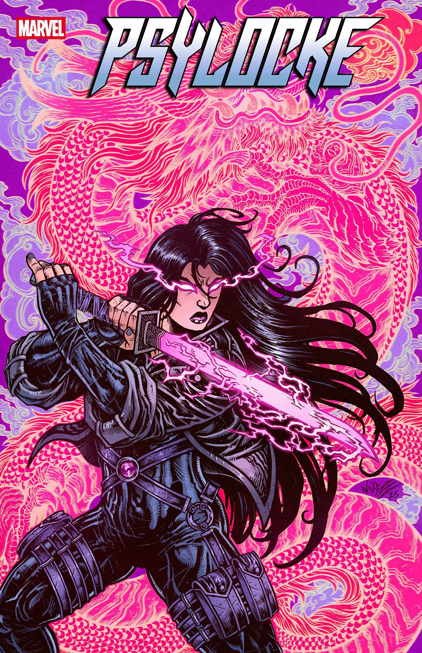 Psylocke #9 Maria Wolf Variant