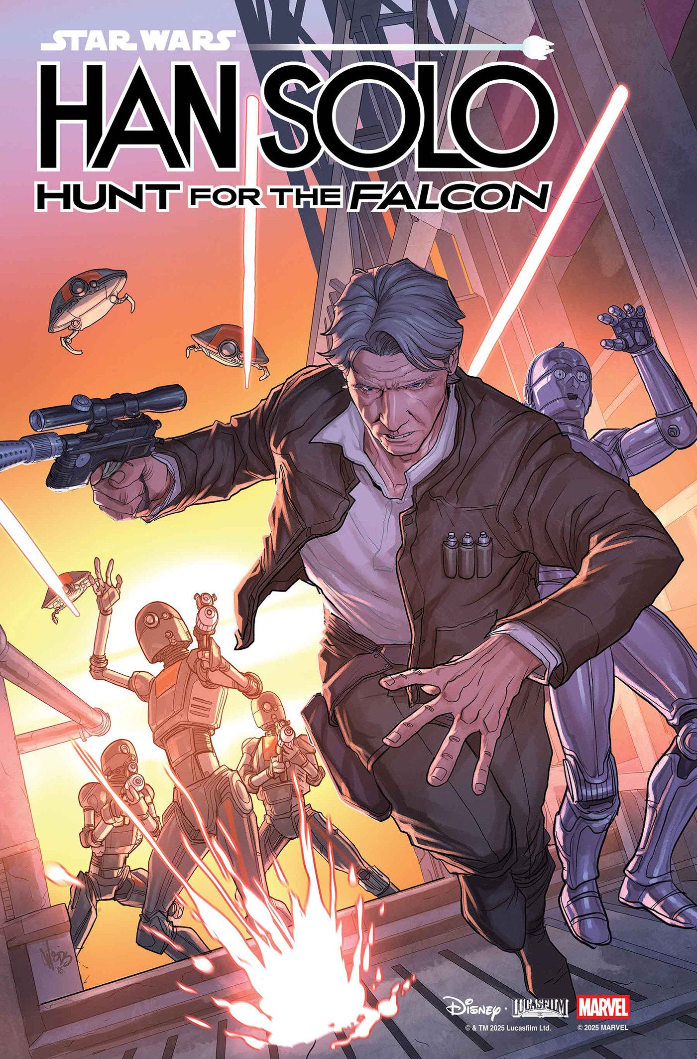 Star Wars: Han Solo Hunt For The Falcon #1 Pete Woods Variant