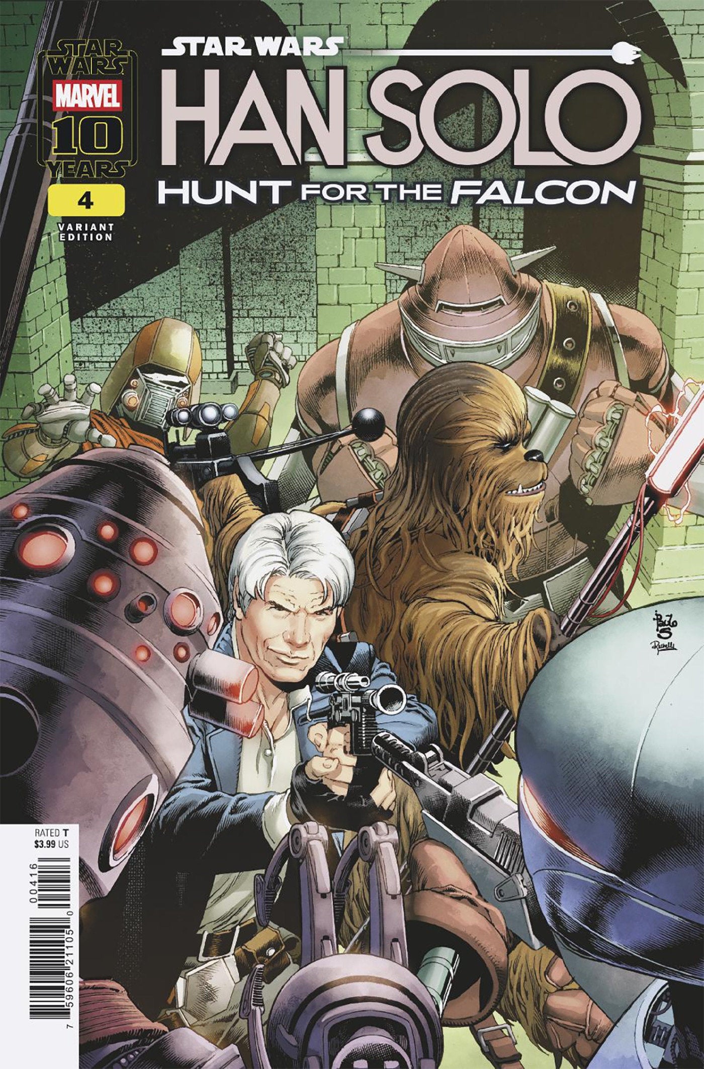 Star Wars: Han Solo Hunt For The Falcon #4 Paulo Siqueira Variant