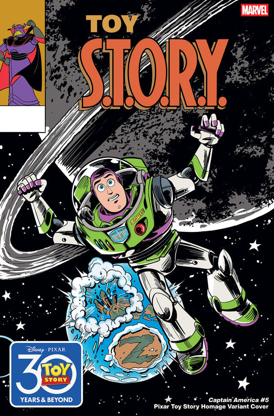 Captain America #5 (2025) Marco Forcelloni Pixar Toy Story Homage Variant