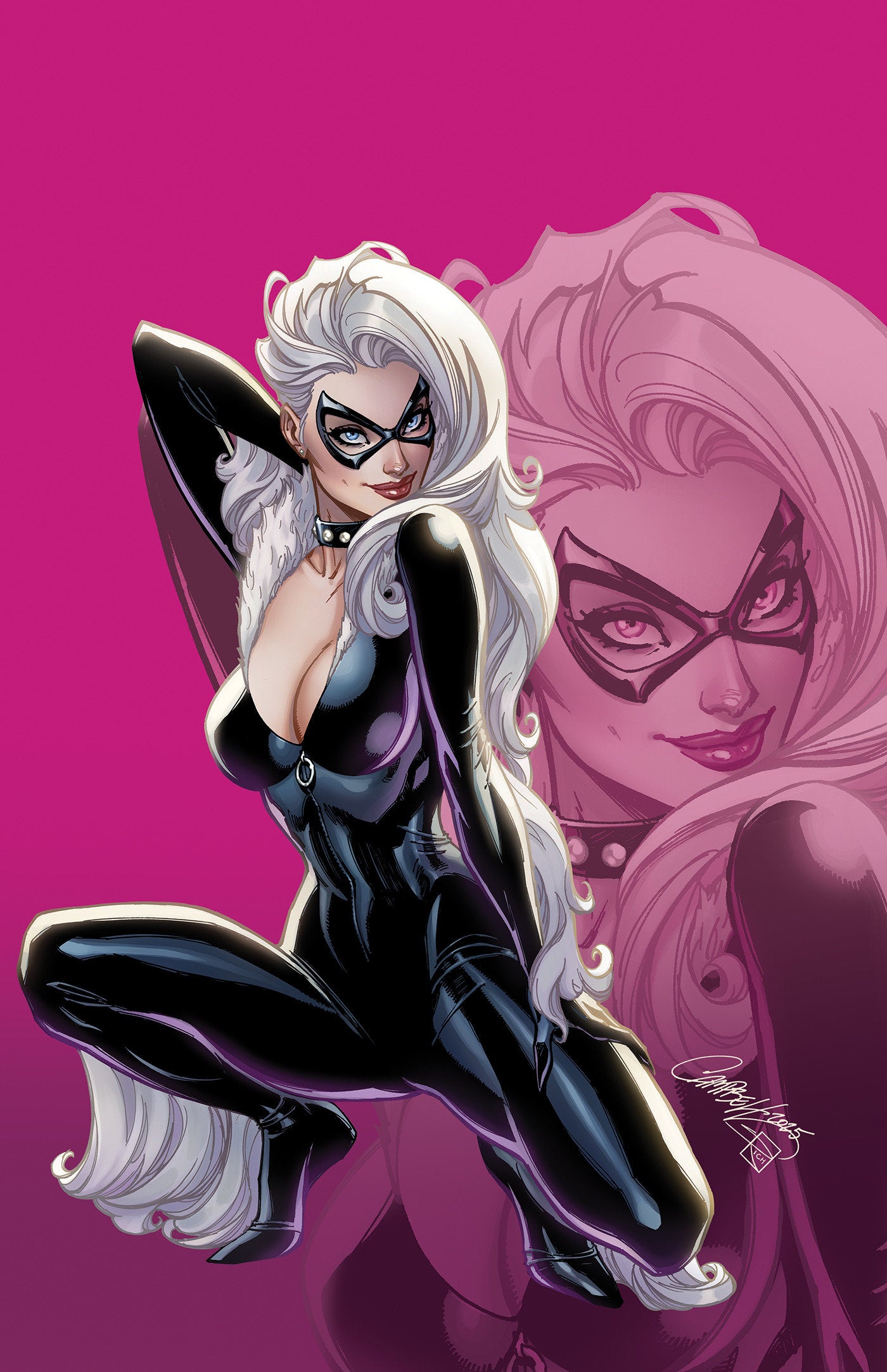 Black Cat #1 J. Scott Campbell Just Spectacular Collection Full Art Variant