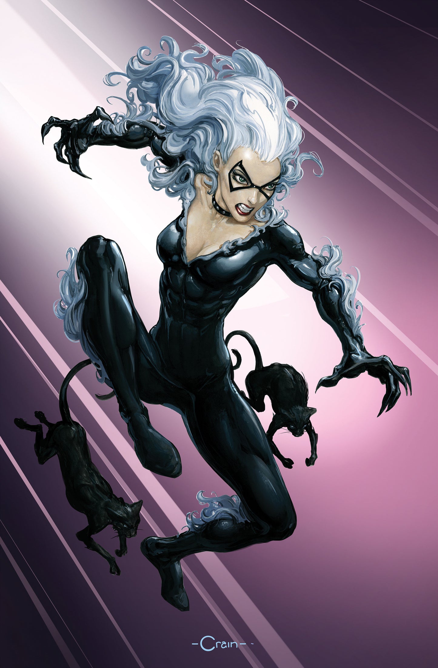 Black Cat #6 Clayton Crain Full Art Variant