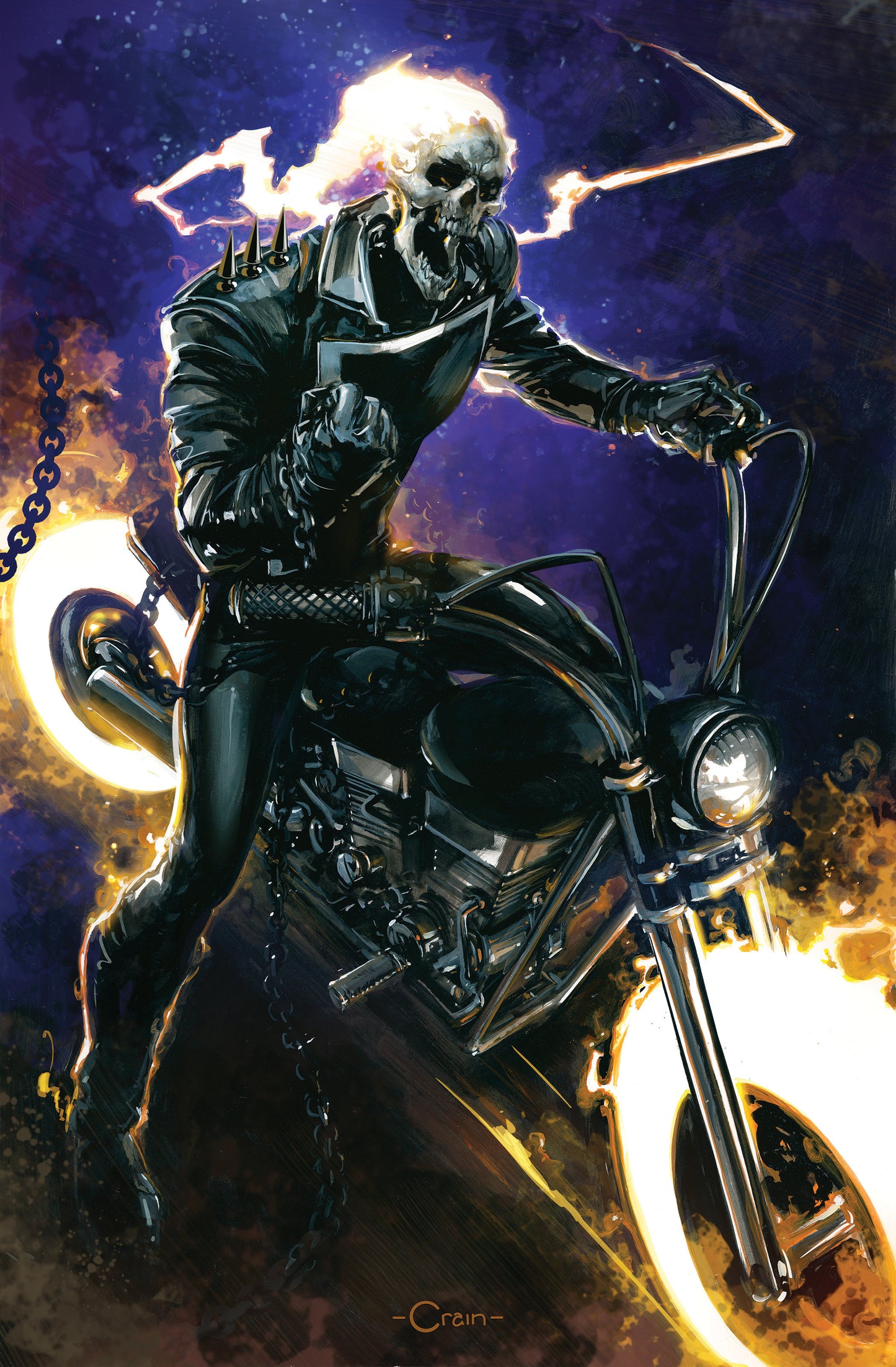 Spirits Of Violence #4 Clayton Crain Full Art Variant