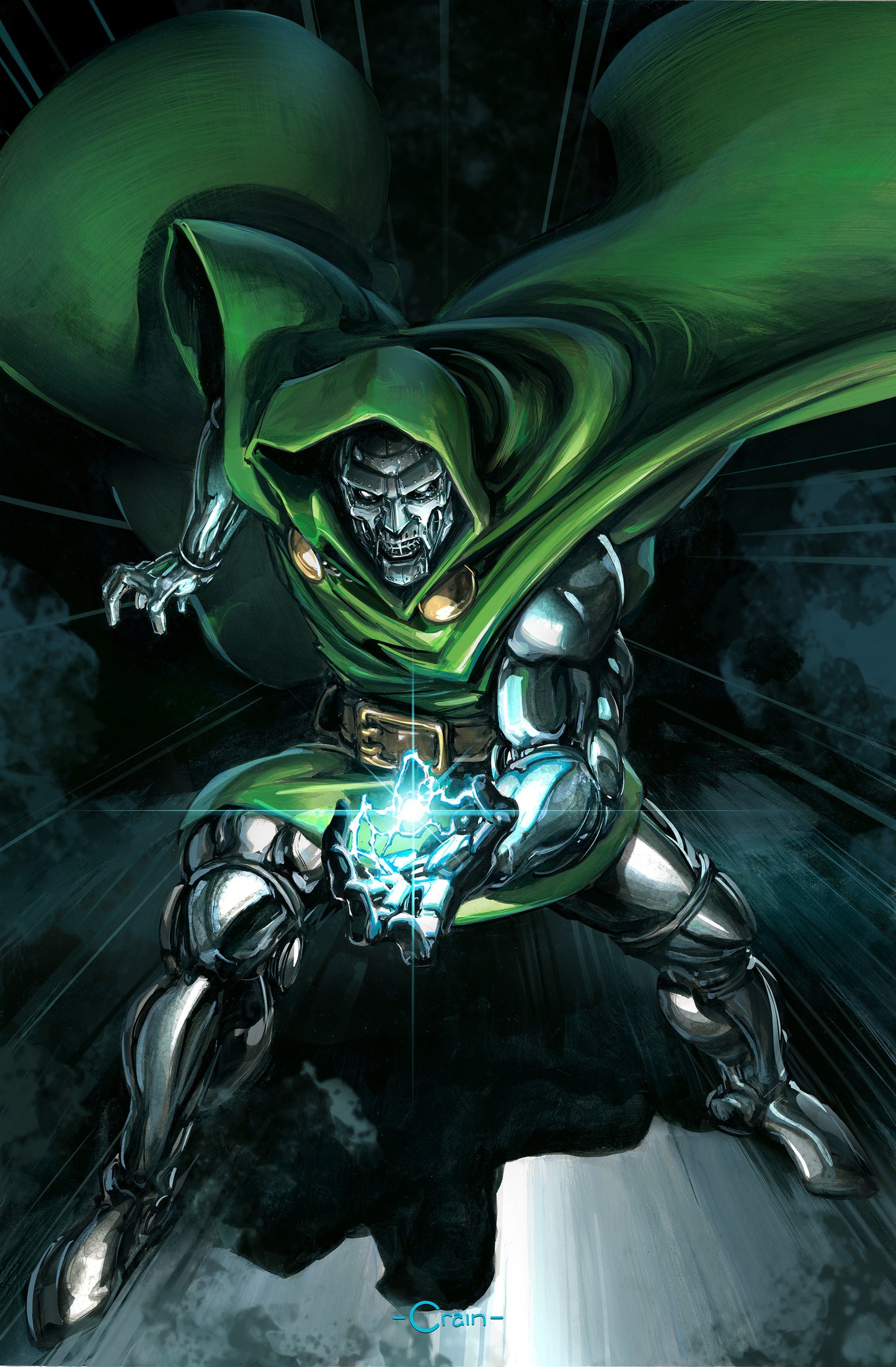 Dungeons Of Doom #1 Clayton Crain Full Art Variant