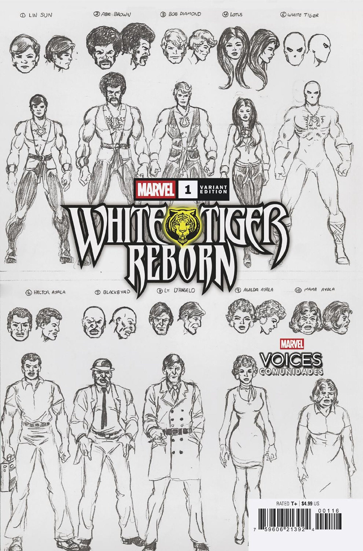 White Tiger: Reborn #1 George Perez Hidden Gem Variant