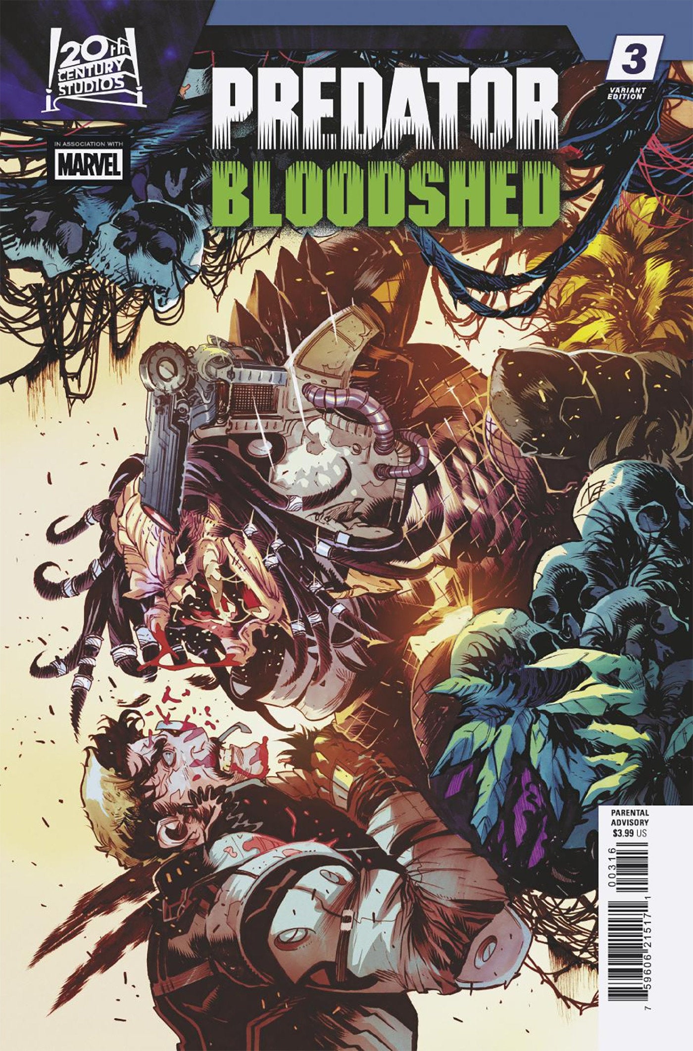 Predator: Bloodshed #3 Federico Vicentini Variant