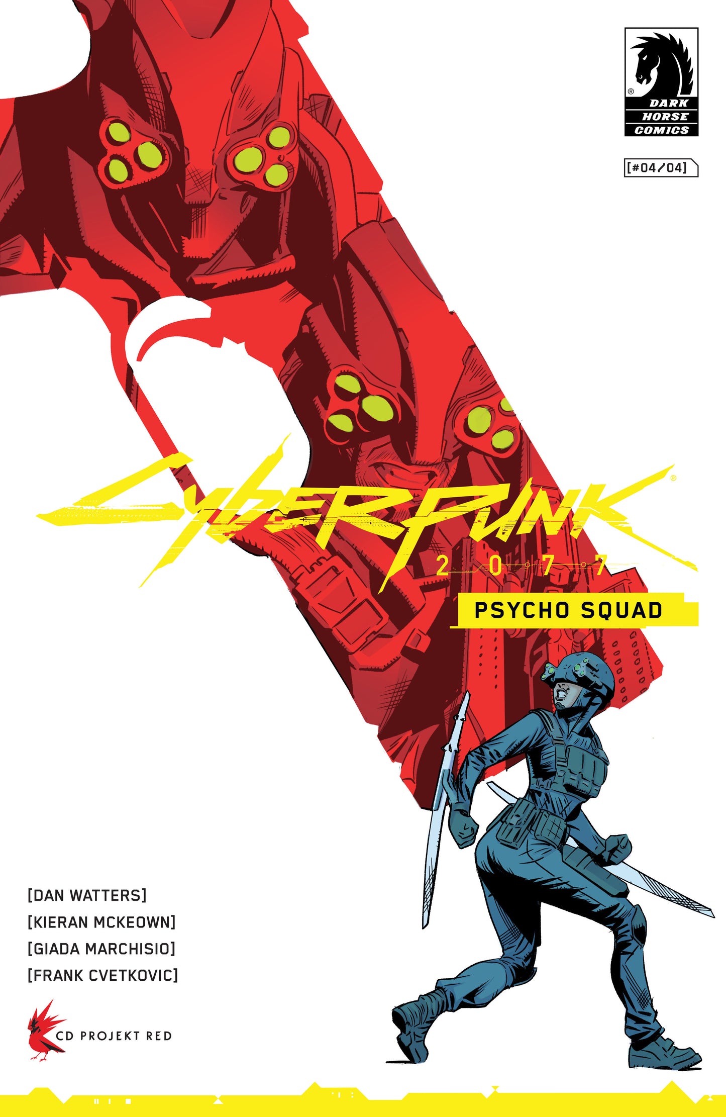 Cyberpunk 2077: Psycho Squad #4 (Cover A) (Kieran Mckeown)