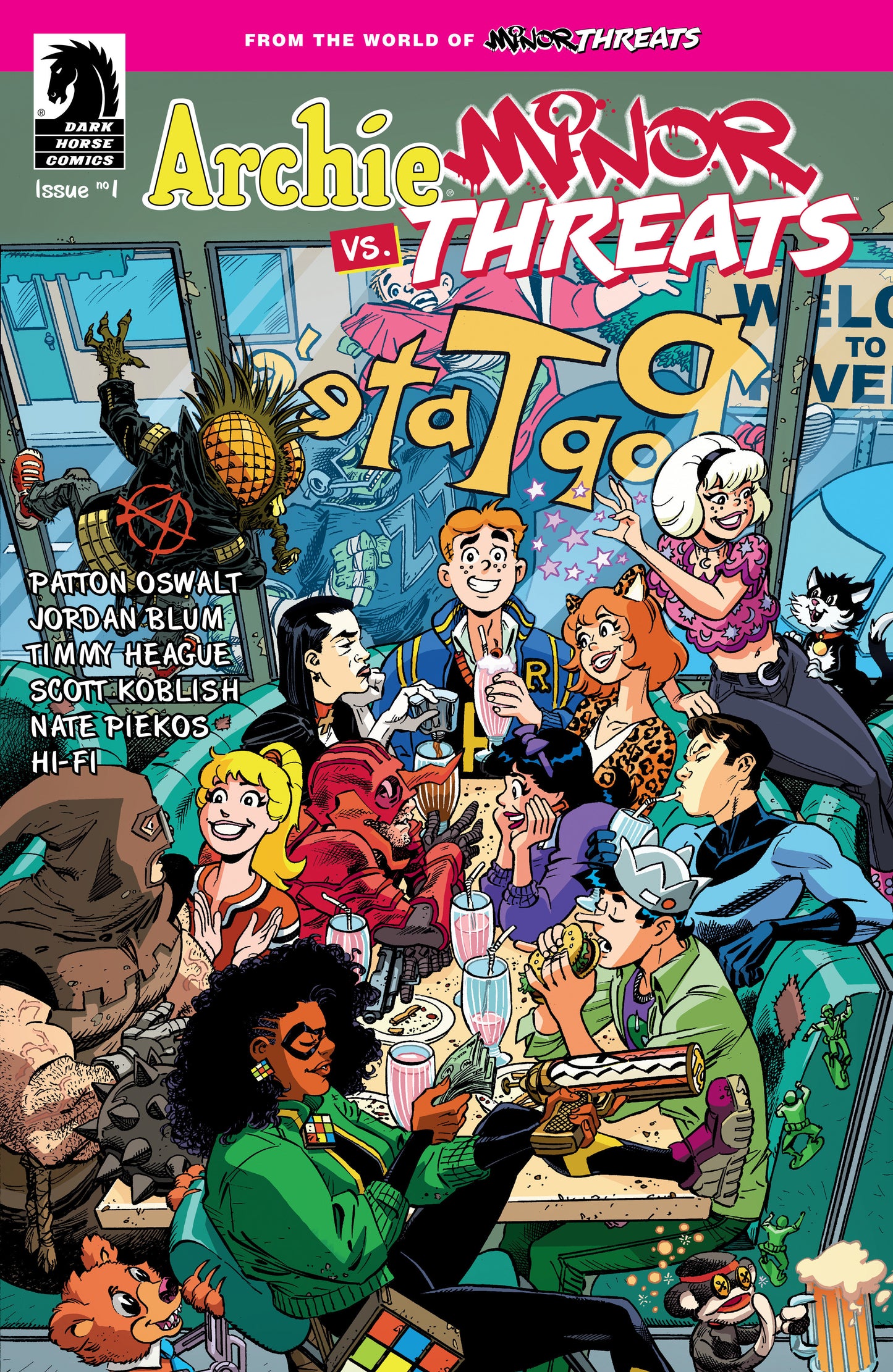 Archie vs Minor Threats #1 (Cover B) (Scott Koblish)