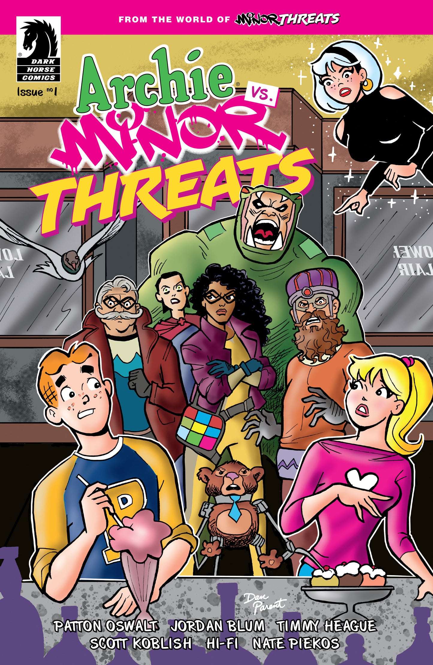 Archie vs Minor Threats #1 (Cover E) (Dan Parent)