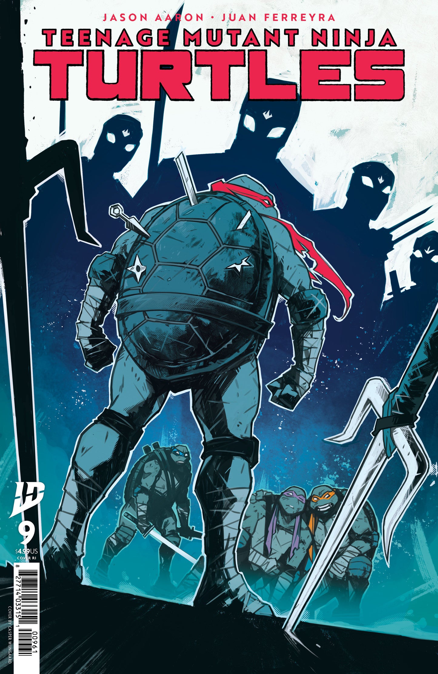 Teenage Mutant Ninja Turtles #9 Variant Ri (50) (Wijngaard)