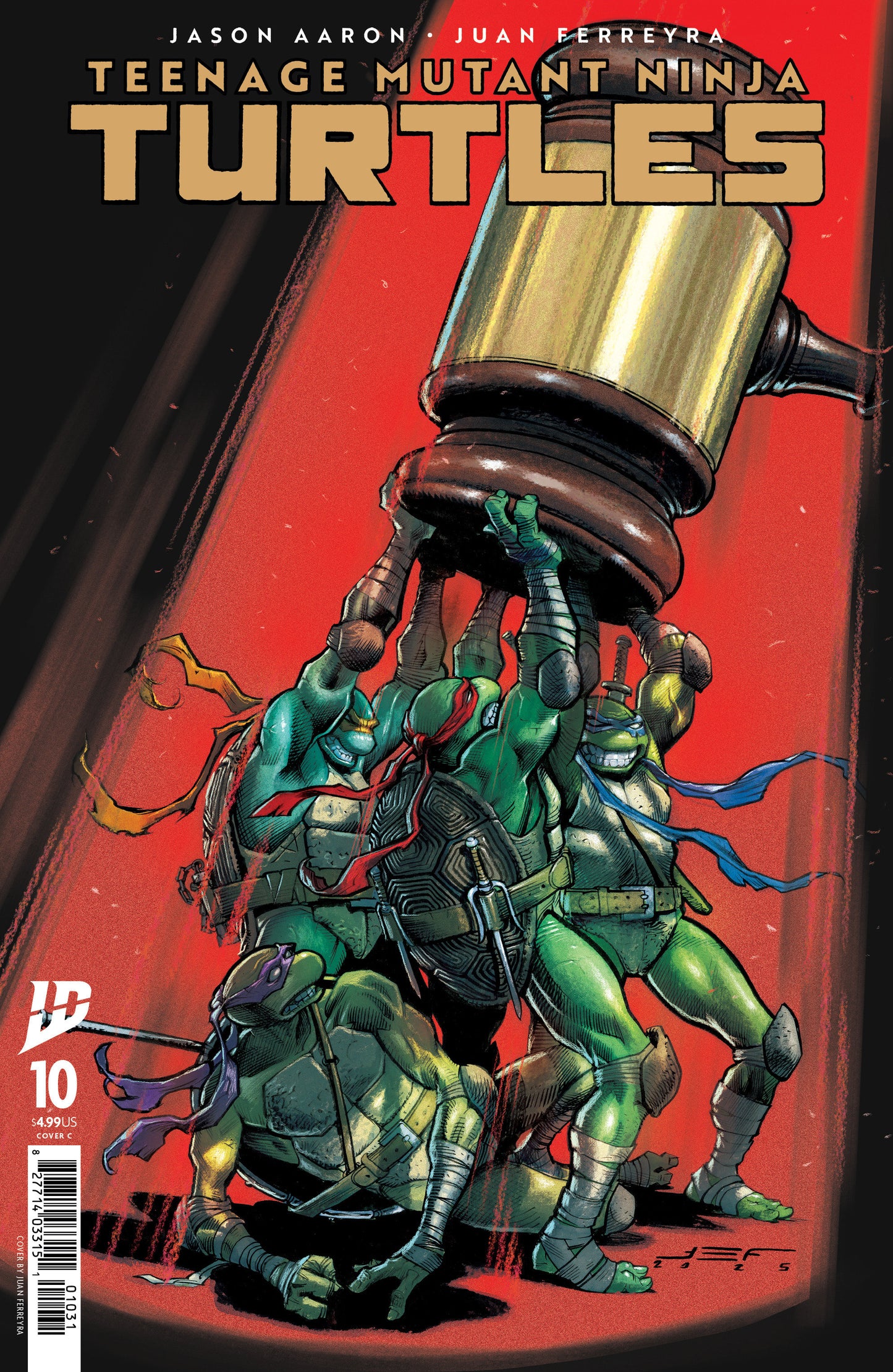 Teenage Mutant Ninja Turtles #10 Variant C (Ferreyra)