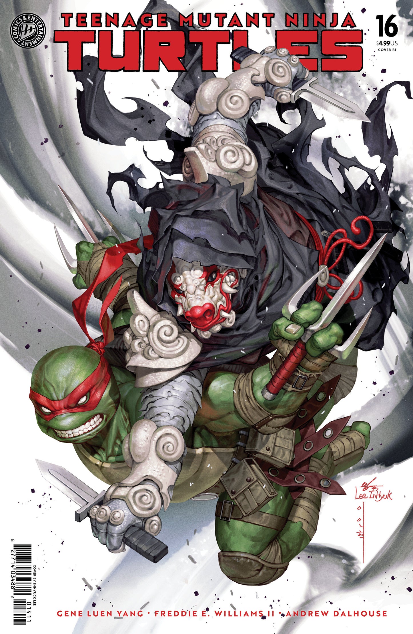 Teenage Mutant Ninja Turtles #16 Variant Ri (50) (Lee)