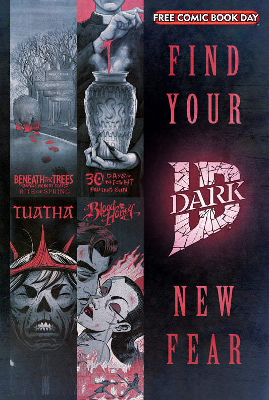 Free Comic Book Day 2025 Bundle Of 20 Idw Dark Find Your New Fear (Mr
