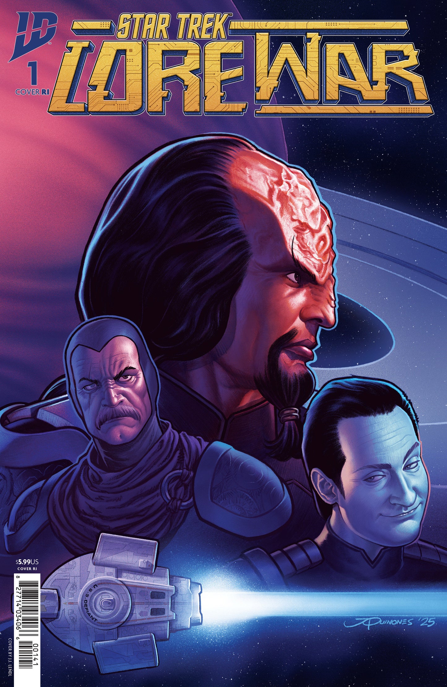 Star Trek: Lore War #1 Variant Ri (25) (Quinones)