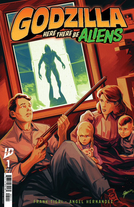 Godzilla: Here There Be Aliens #1 Variant B (Hernandez)