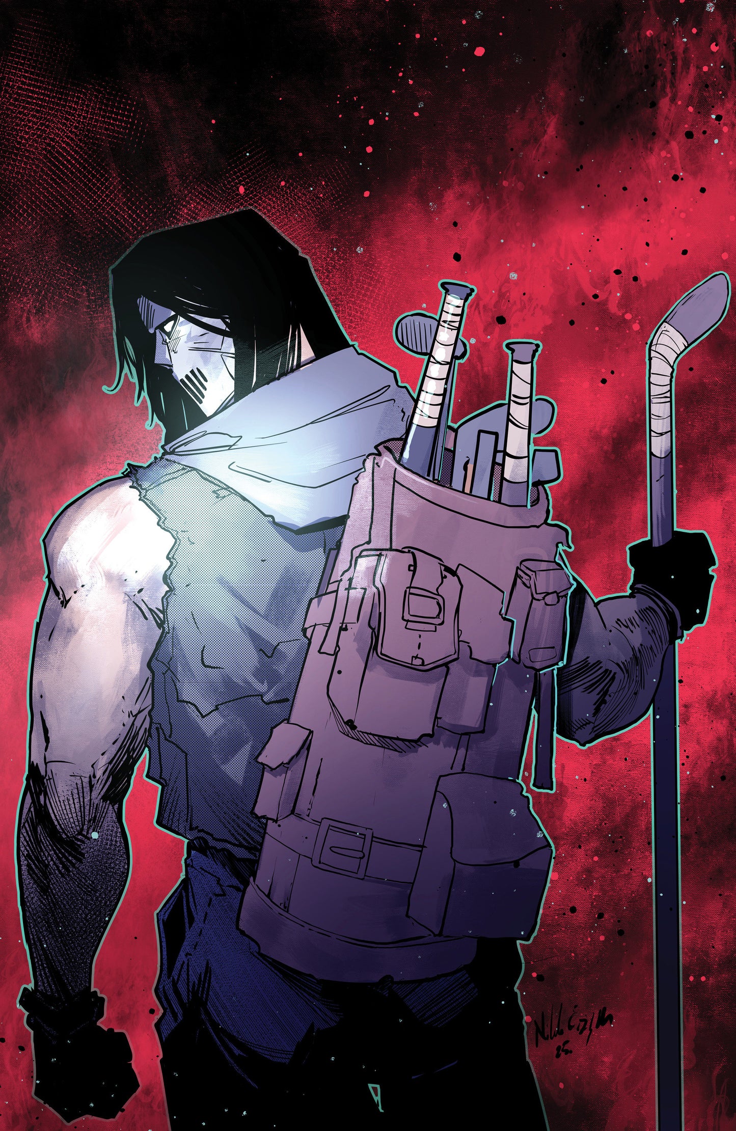 Teenage Mutant Ninja Turtles: Casey Jones #2 Variant Ri (25) (Cizmesija Full Art)