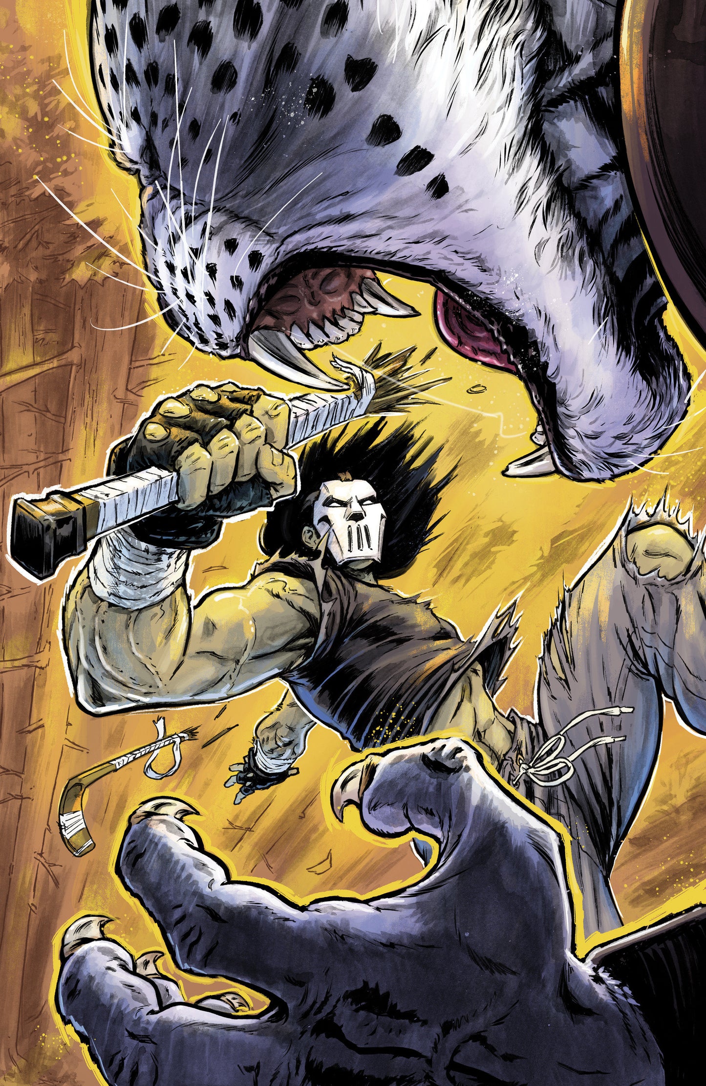 Teenage Mutant Ninja Turtles: Casey Jones #6 Variant Ri (25) (Galusha Full Art)