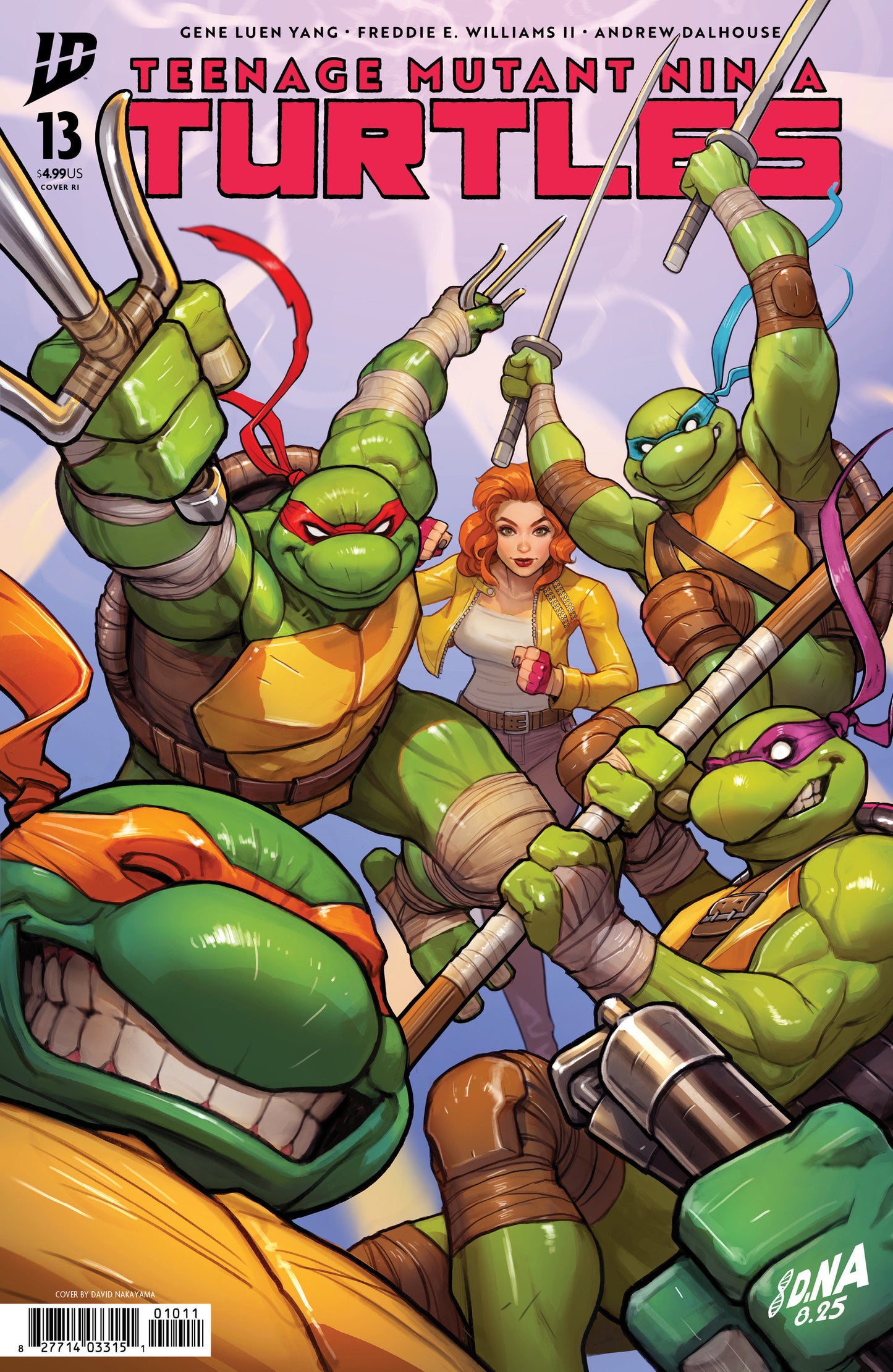 Teenage Mutant Ninja Turtles #13 Variant Ri (250) (Nakayama)