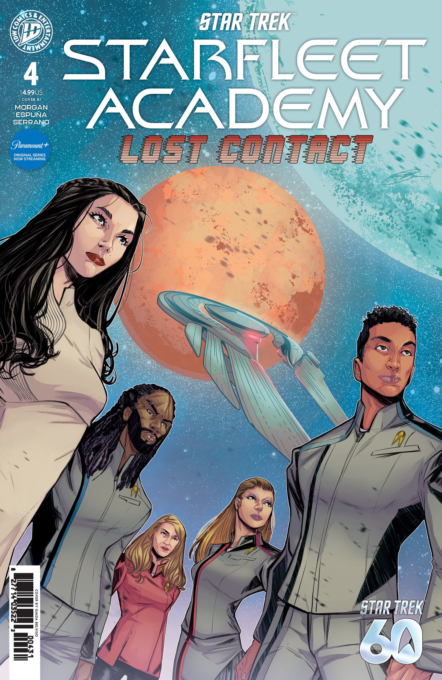 Star Trek: Starfleet Academy Lost Contact #4 Variant Ri (10) (Belviso)