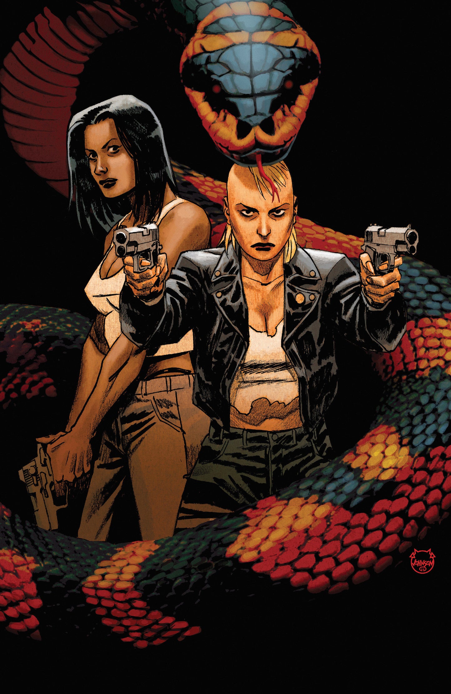 Red Before Black #6 C 1 in 10 Variant Edition (Full Art, Johnson)