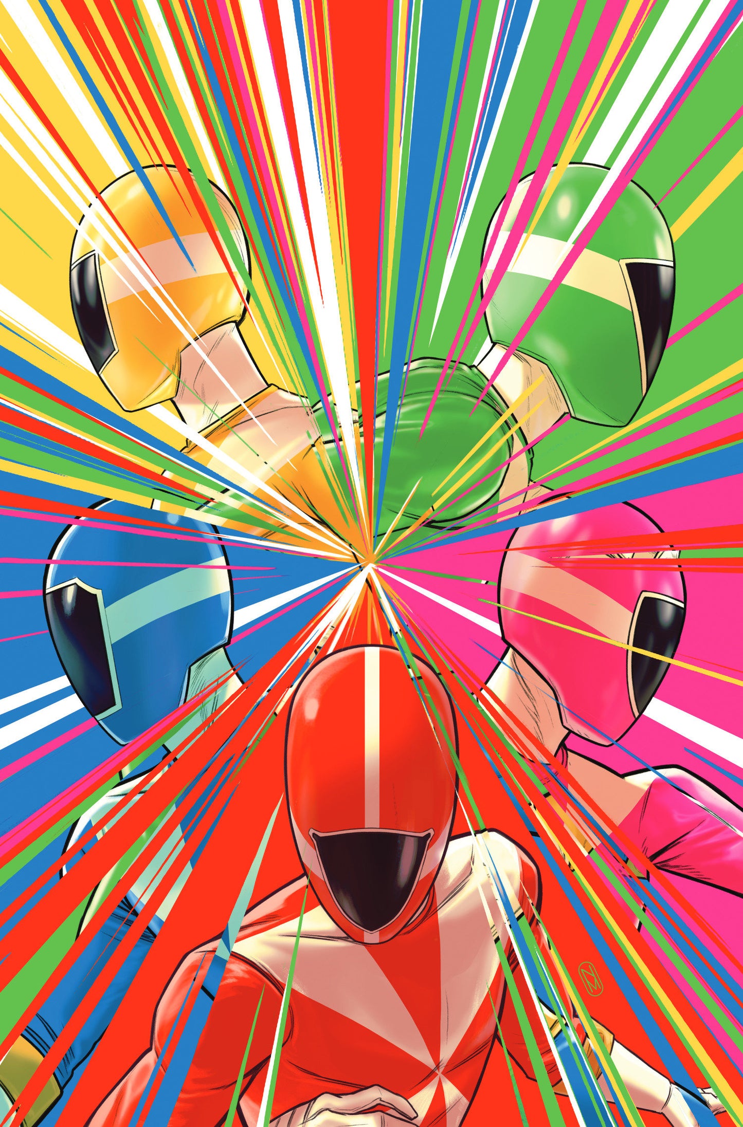 Power Rangers Prime #6 D 1 in 10 Variant Edition (Full Art, Malavia)