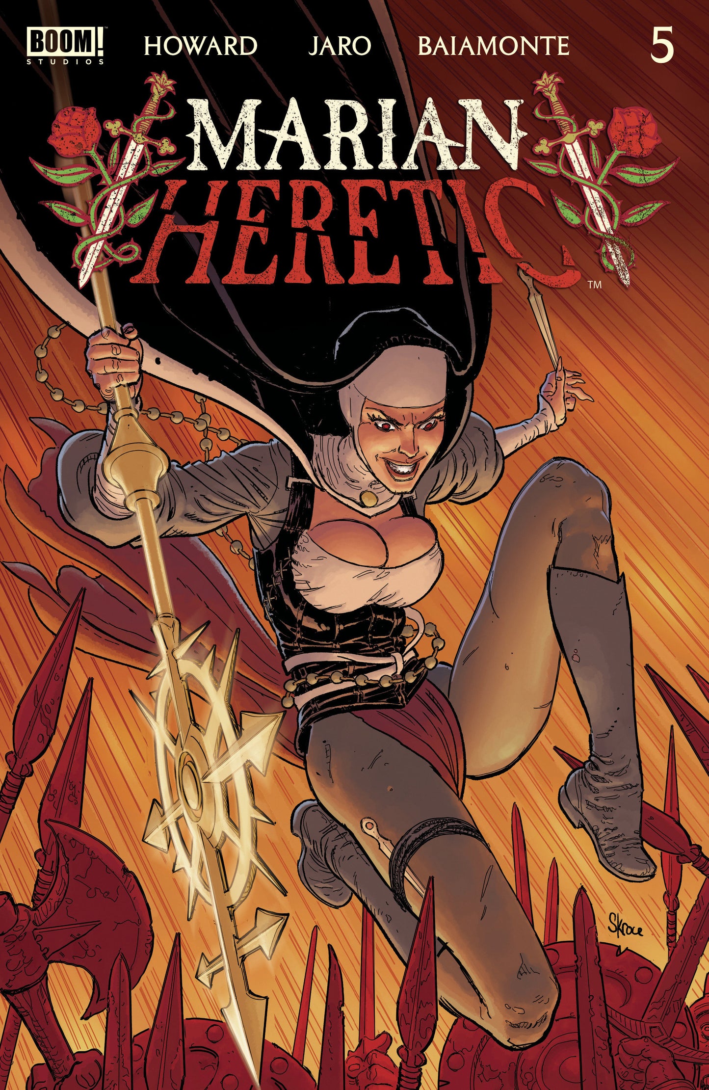 Marian Heretic #5 B 1 in 10 Variant Edition (Dressed, Skroce)