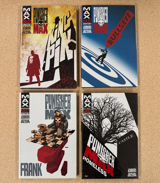 Punisher Max By Aaron HC Vol 1-4