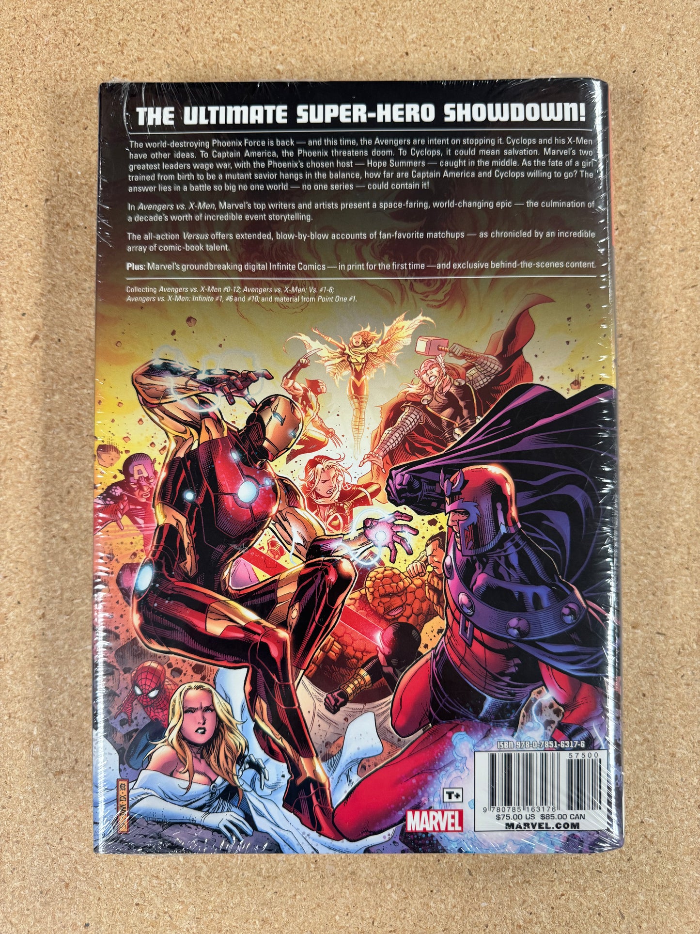 Marvel's Avengers Vs X-Men Limited Edition Print Deluxe Hardcover (2012)