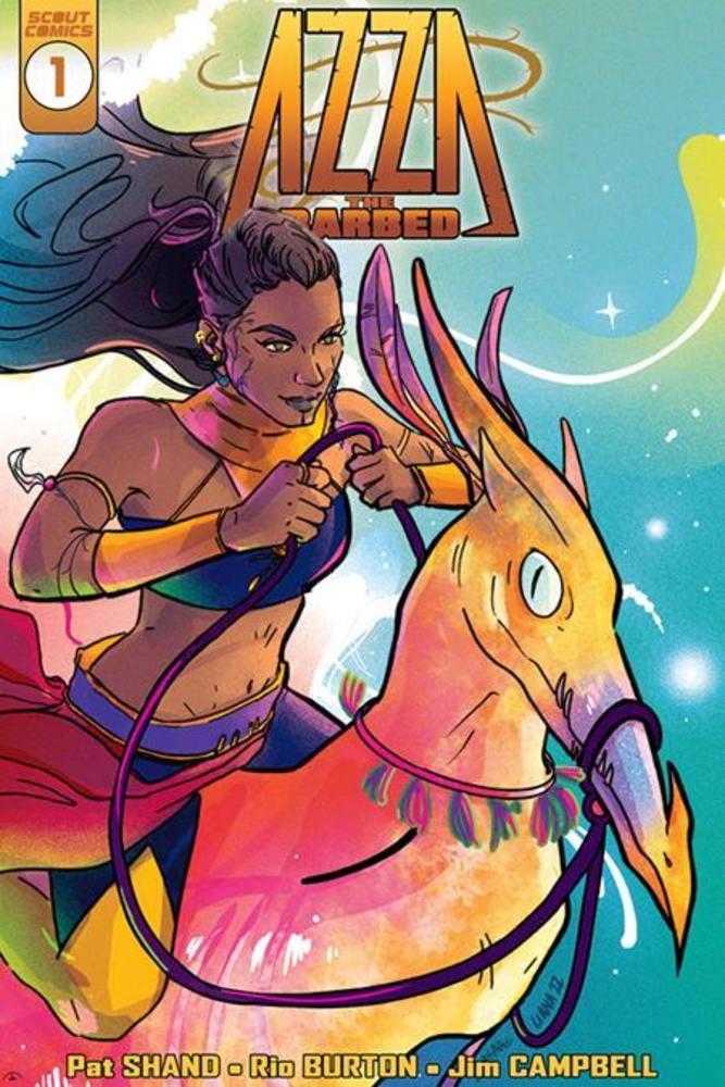 Azza The Barbed #1 (Of 5) Cover B 1 in 10 Liana Kangas Unlock Variant
