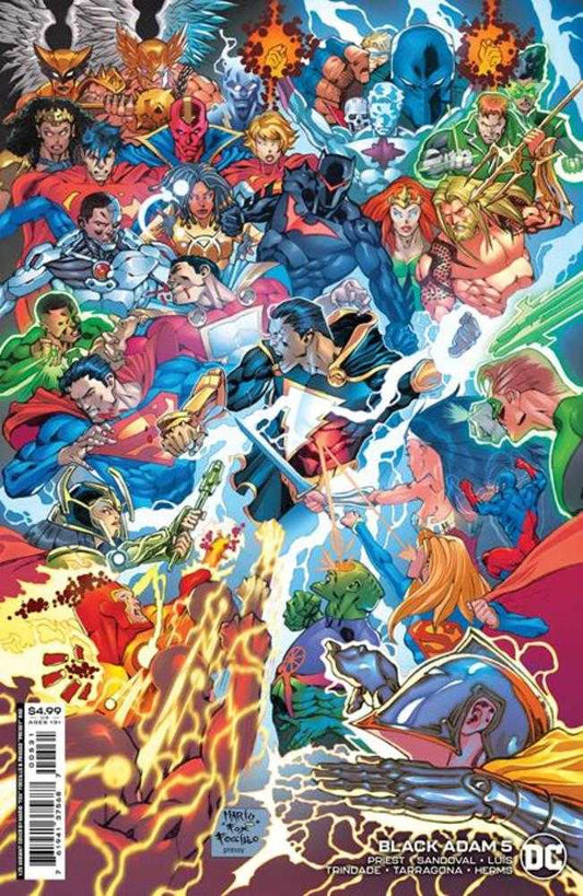 Black Adam #5 Cover E 1 in 25 Mario Fox Foccillo Card Stock Variant