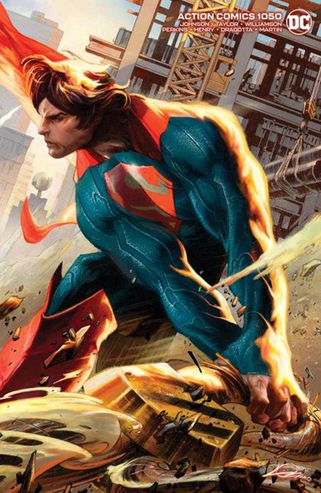 Action Comics #1050 Cover W Inc 1:75 Alexander Lozano Wraparound Card Stock Variant