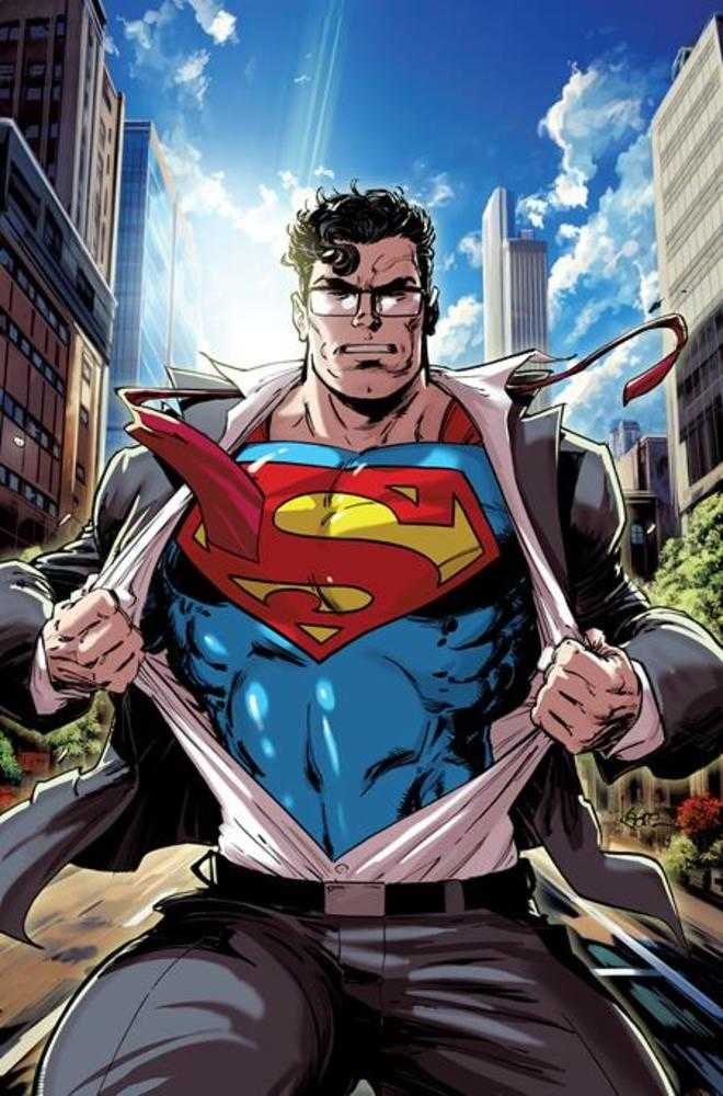 Action Comics #1060 Cover F 1 in 50 Kaare Andrews Card Stock Variant (Titans Beast World)