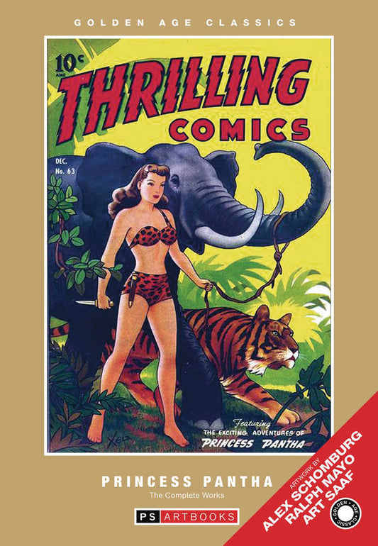 Golden Age Thrilling Comics Princess Pantha Hardcover Volume 01