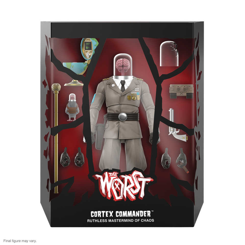 The Worst Ultimates W3 Cortex Commander Action Figure