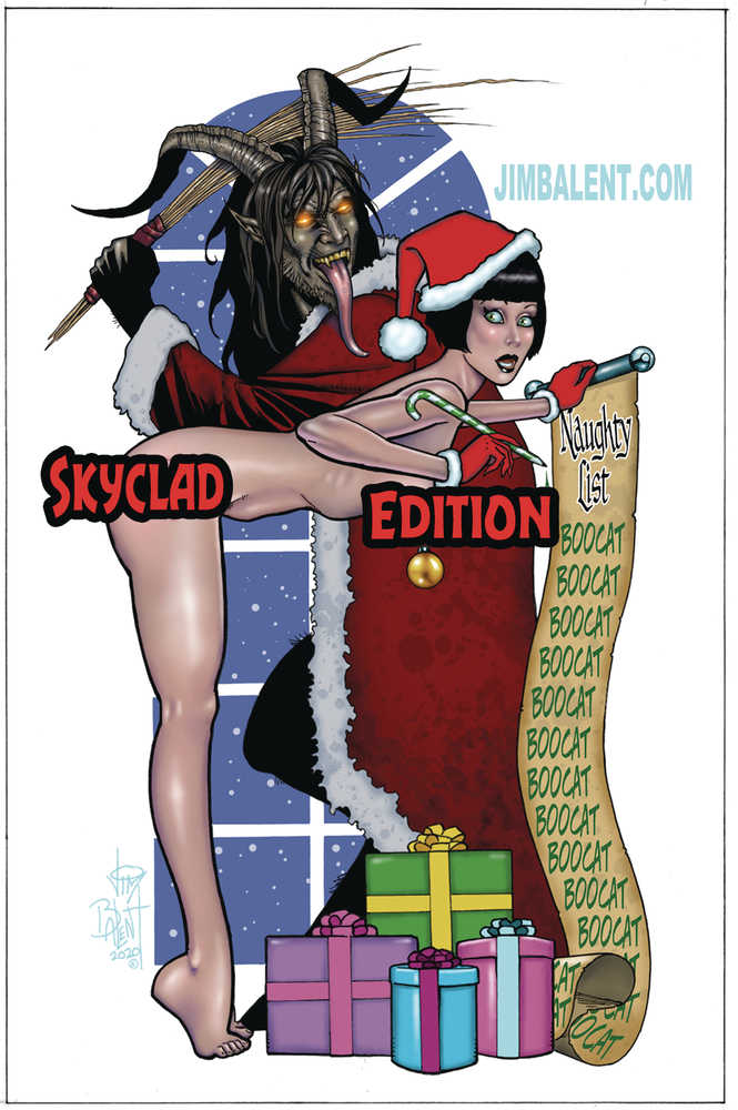 Tarot Witch Of The Black Rose #125 Skyclad Xmas Cheer (Mature)