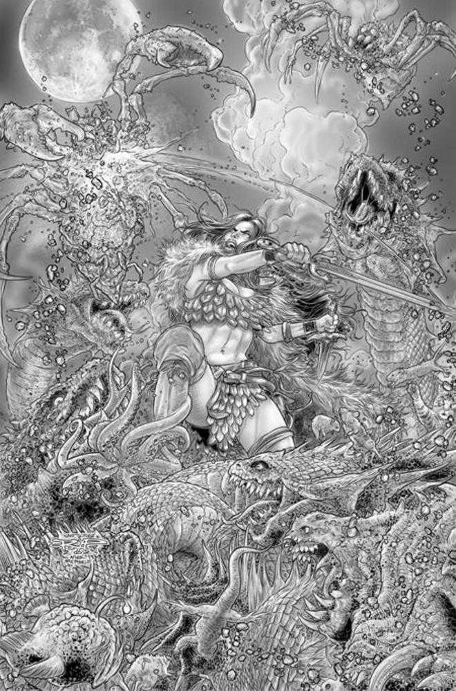 Babs #6 (Of 6) Cover C 10 Copy Juan Jose Ryp Black & White Undressed Unlock Variant (Mature)