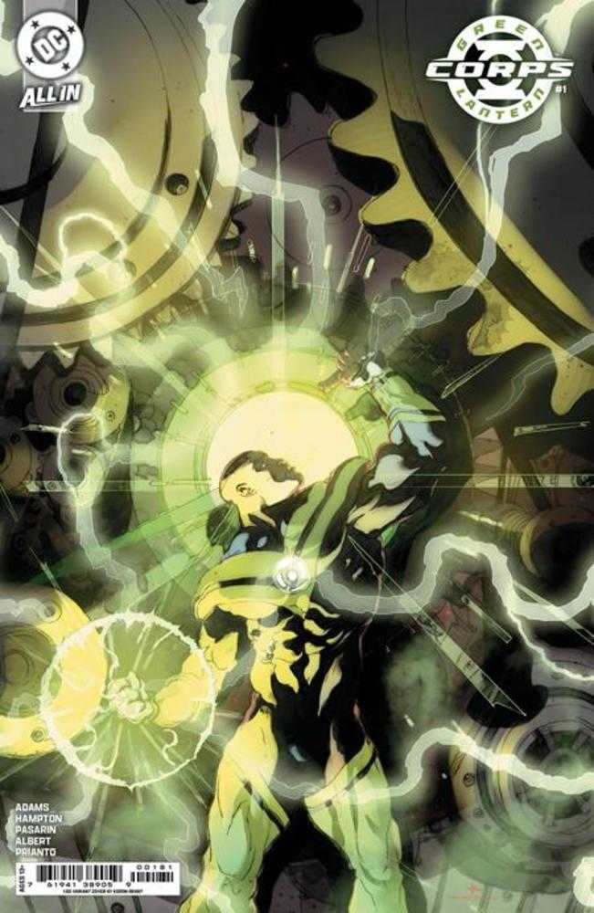 Green Lantern Corps #1 Cover H 1 in 50 Keron Grant Card Stock Variant