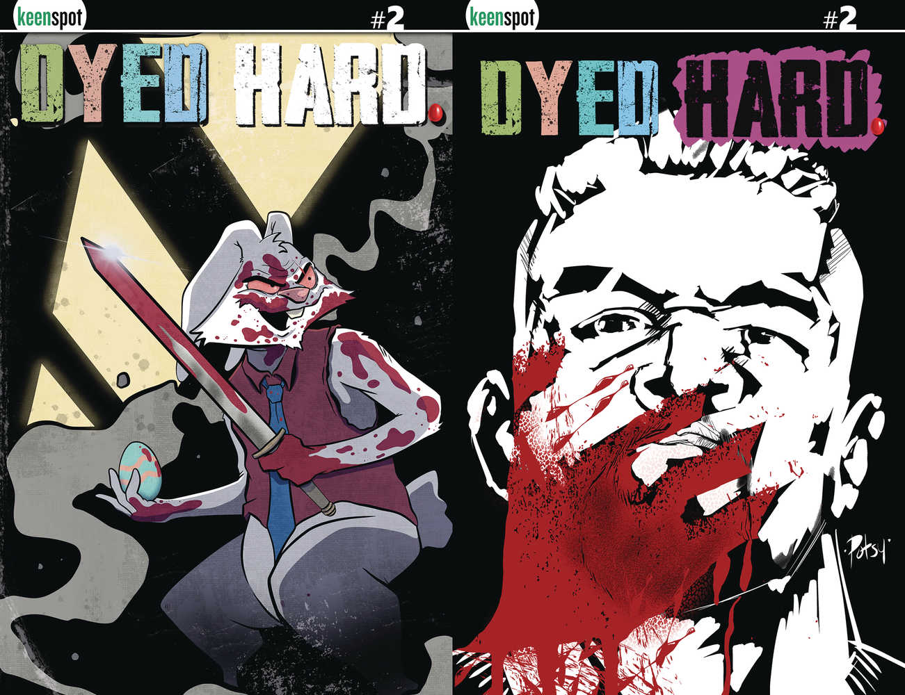 Dyed Hard #2 (Of 3) Cover F Holofoil Flip