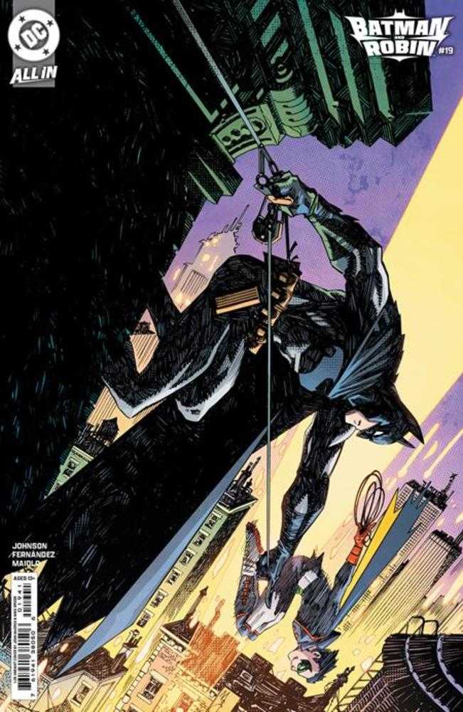 Batman And Robin #19 Cover D 1 in 25 John Mccrea Card Stock Variant