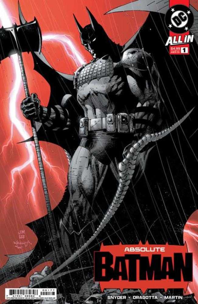 Absolute Batman #1 5th Print Cover A Jim Lee – Capitol Comics