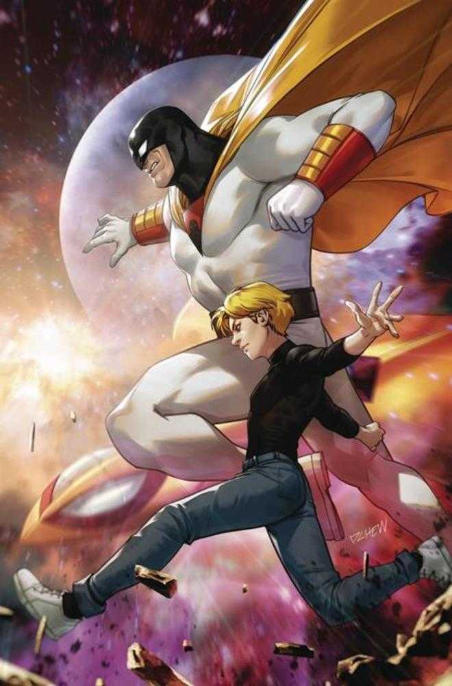 Space Ghost Jonny Quest Space Quest #2 Cover R Inc 1:20 Derrik Chew Full Art Variant