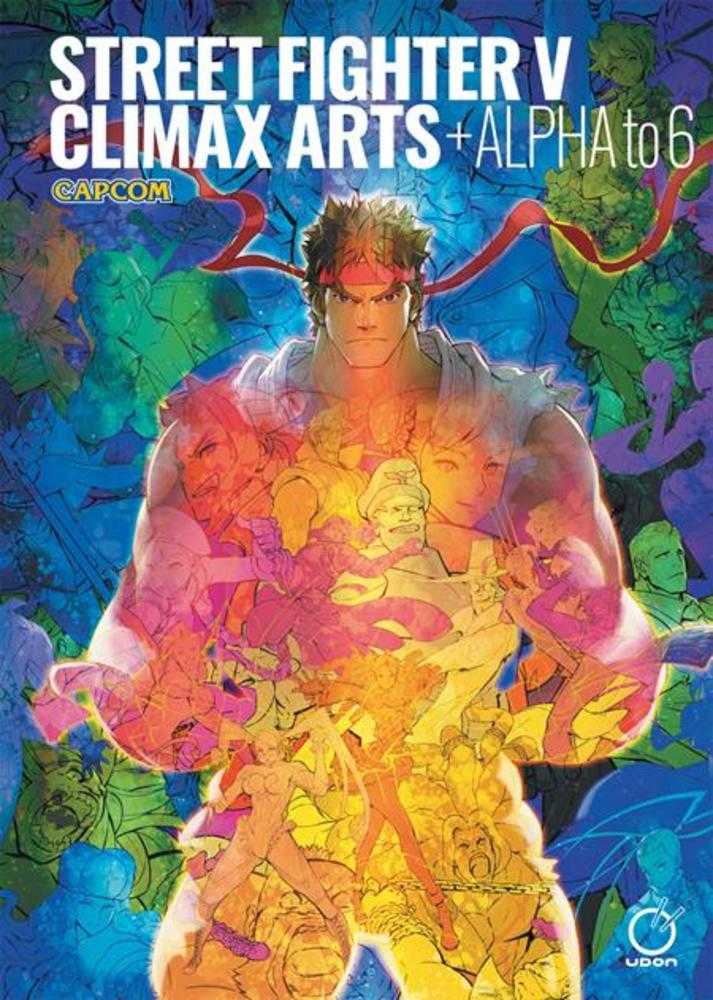 Street Fighter V Climax Art Alpha To 6 Hardcover