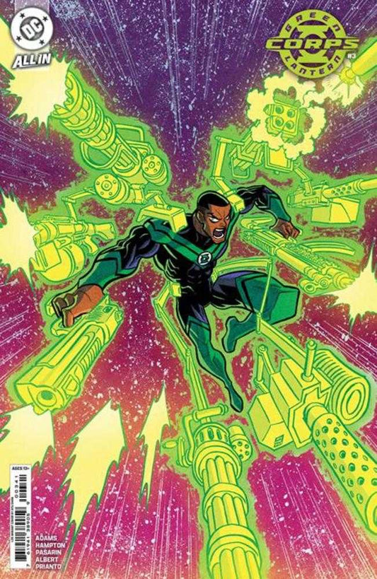 Green Lantern Corps #3 Cover E 1 in 25 Afu Chan Card Stock Variant