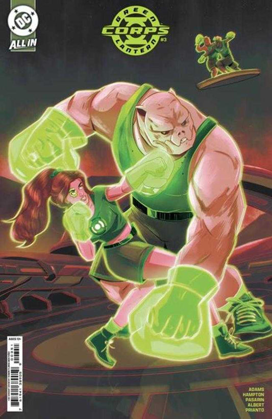 Green Lantern Corps #3 Cover F 1 in 50 Yasmin Flores Montanez Card Stock Variant